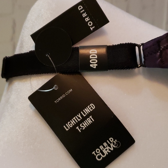 Torrid lightly linned t-shirt bra 40DD NWT - Picture 3 of 4